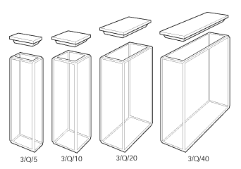 standard fluorimeter cuvettes