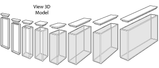 Standard rectangular cells, Type 1.