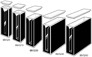 Semi-Micro Cells,  with Self Masking Black Walls
