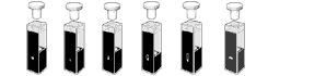 Sub-micro and Ultra-micro cells with stopper